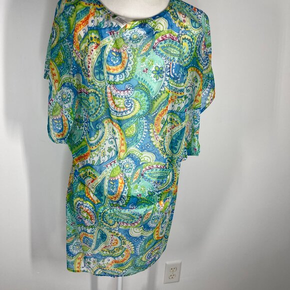 Lauren Ralph Lauren Swim Suit Coverup size Large - Picture 3 of 4